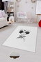Conceptum Alfombra Multicolor con Impresión 3D de 80 x 50 cm